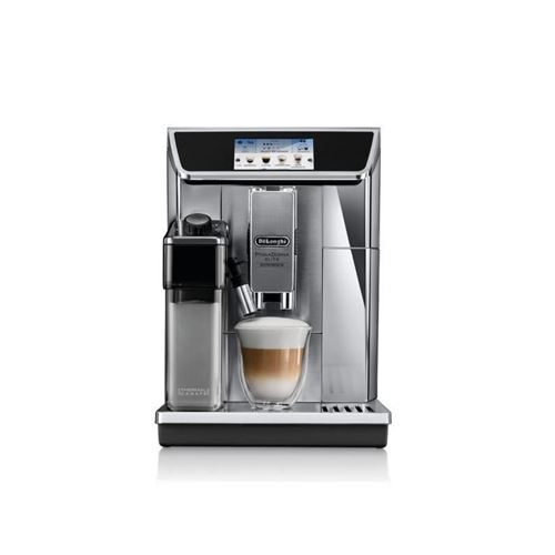 Expresso avec broyeur à grain Delonghi ECAM 650.85.MS Primadonna Elite Experience 1450 W Argent