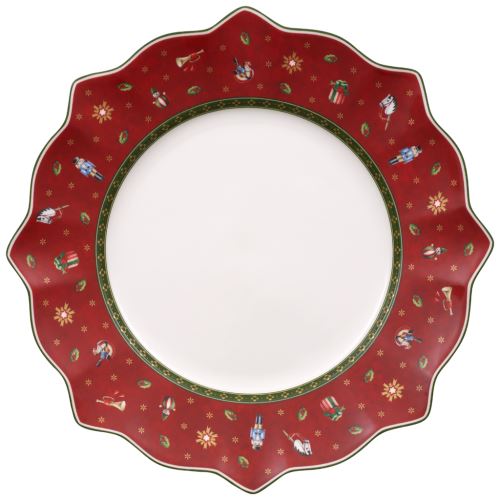 Villeroy & Boch - Toy's Delight Assiette plate rouge
