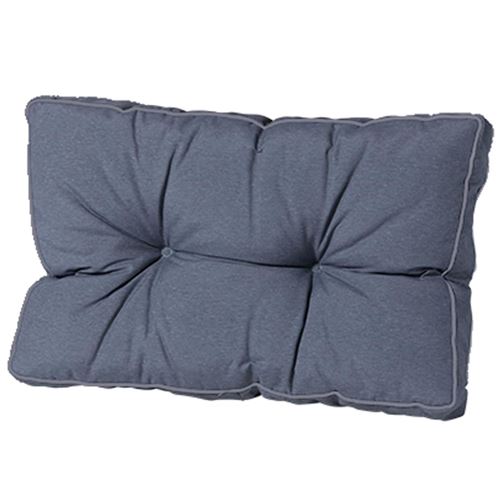 Madison Coussin de dossier Panama 60 x 43 cm Gris FLO8B239