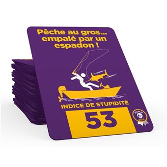 Goliath jeu de société Shit Happens (FR) 15 cm carton violet