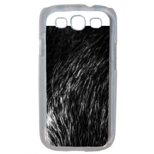 Coque truffe de chien compatible samsung s3 mini transparent