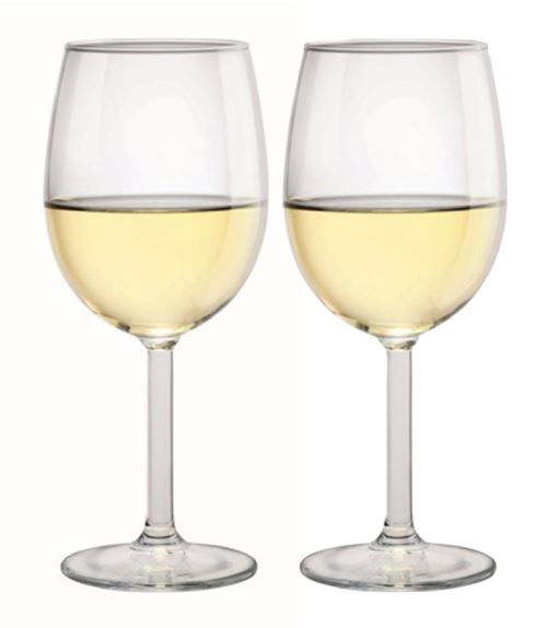 Paire de verres à vin 350 ml