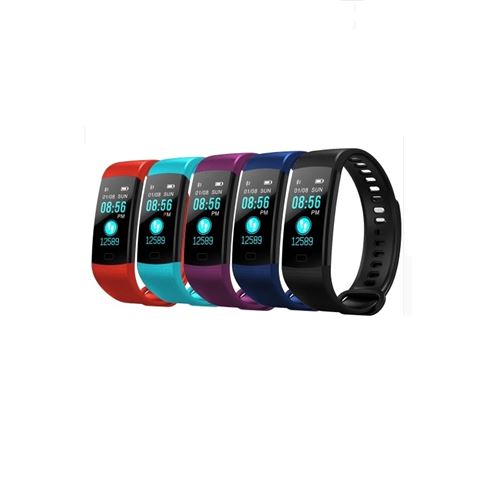 Montre Bracelet Intelligente Etanche pour Sports et Loisirs SF-Y5 (Rouge)