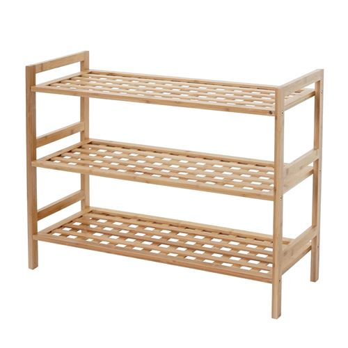 Meuble à chaussures MENDLER HWC-B53 3 étagères, extensible