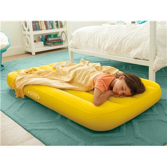 Matelas Gonflable Enfant Jaune 1 Place Intex Couchages Achat Prix Fnac