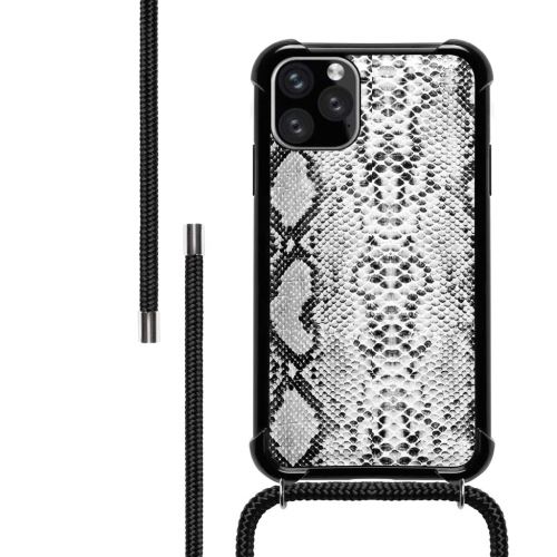 2ndSpring Coque avec Collier Compatible avec iPhone 11 6.1,Tour de Cou Lani/ère en Corde Pendentif Housse,Rouge