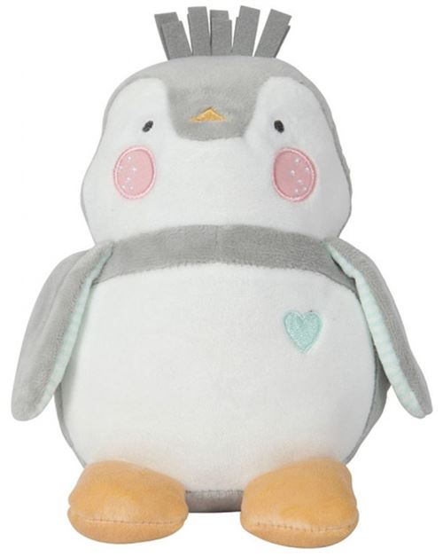 Tiamo peluche Lou-Lou 28 cm gris / blanc
