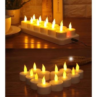 Bougie Anniversaire 1 an Led