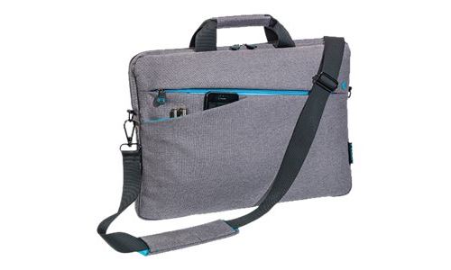 PEDEA Fashion - Draagtas voor notebook - 15.6" - grijs