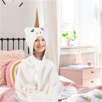 Hello Kids - Plaid enfant en polyester Licorne - Achat & prix
