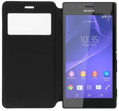 Etui Sony Xperia M2 -Noir