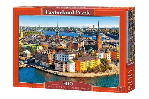 Castorland puzzle La vieille ville de Stockholm 500 pièces