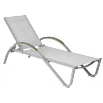 Transat Hesperide Okinawa Gris Chine Mobilier De Jardin Achat Prix Fnac