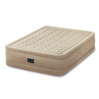 Lit gonflable Intex Ultra Plush 2 places Beige
