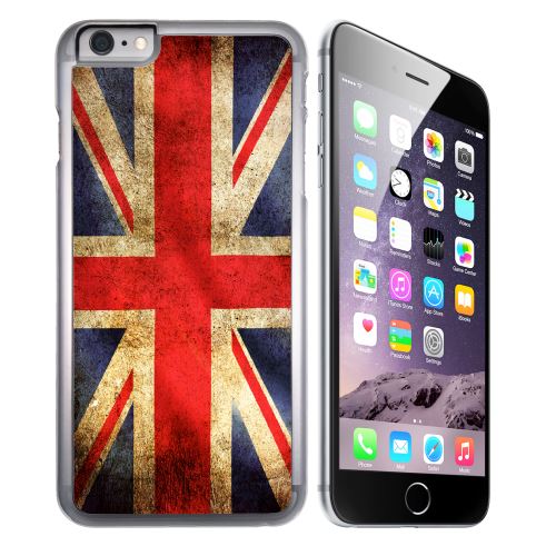 Coque pour iPhone 7 drapeau uk vintage