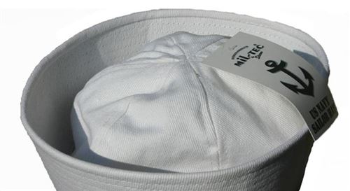 Chapeau / bob de marin blanc de l’US Navy américaine Miltec – taille XXXL