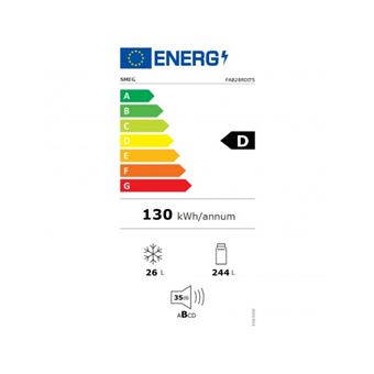 SMEG Réfrigérateur 1 porte FAB 28 R DIT 5