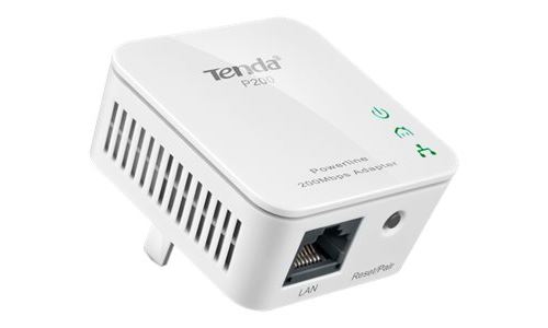 Tenda P200 - Adaptateur CPL - HomePlug AV (HPAV) - Branchement mural