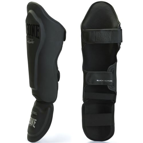 Protège tibias leone black édition-S-Noir