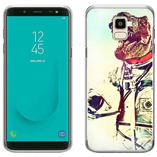 Coque pour Samsung Galaxy J6 -  Animal Astronaute Dinosaure