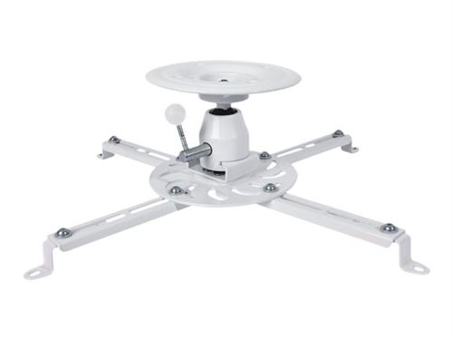 Sunne PRO300S - Haakje - voor projector - aluminium, staal - wit - te bevestigen aan het plafond