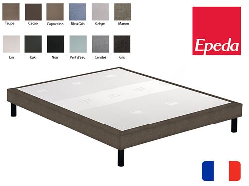 Epeda Multicolore Sommier Déco Confort Médium 140X200