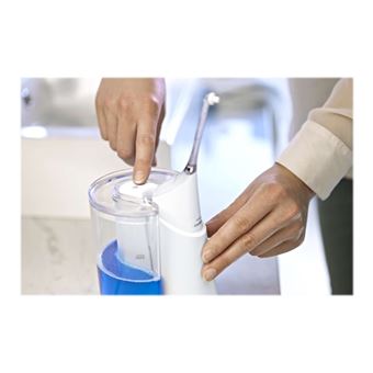 Hydropropulseur pour nettoyage interdentaire Philips Sonicare AirFloss Ultra HX8462 Blanc avec des touches grises - 1