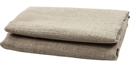Creotime lin 185 g/m2 brun 140 x 50 cm