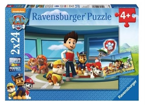 Puzzles 2 X 24 Pièces Ravensburger Des Museaux Efficaces Pat Patrouille