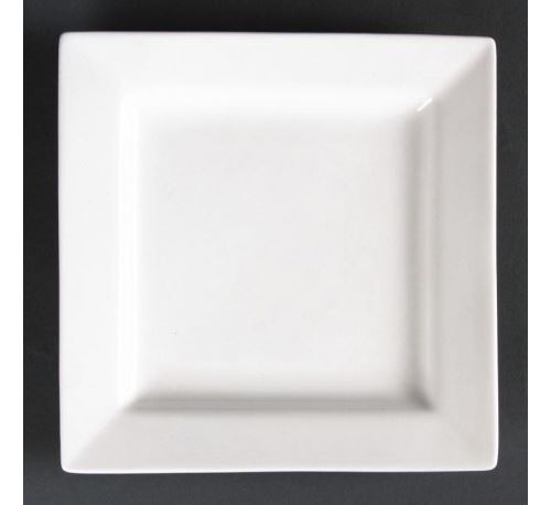 Assiettes carrées 233mm lumina