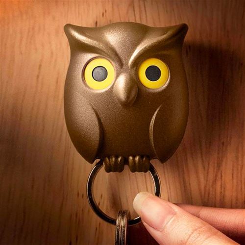 Accroche-clés hibou
