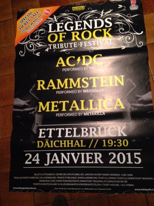 Legends Of Rock - 84x118 cm - AFFICHE / POSTER