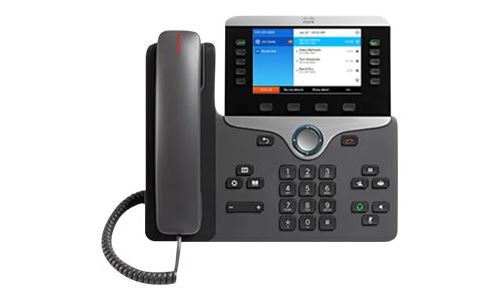 Cisco IP Phone 8841 - Téléphone VoIP - SIP, RTCP, RTP, SRTP, SDP - 5 lignes