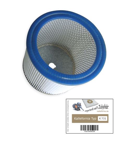 Kallefornia K731 1 filtre pour aspirateur Bosch PAS 12-50 F