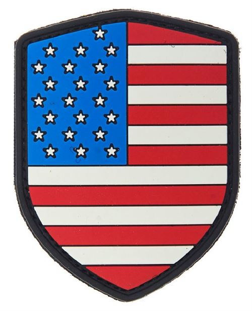 Patch écusson Imprimé Drapeau USA Vintage - Badge Américain Pour Veste Ou Sac