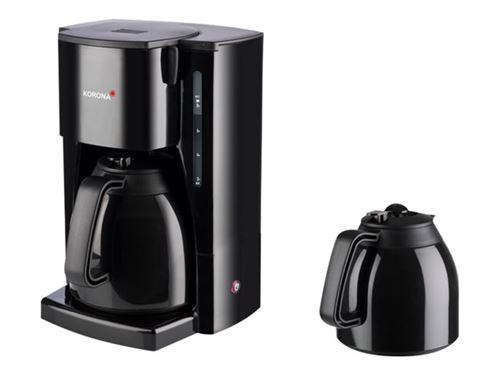 Cafetière noire 1 litre Korona 10311-AZ01 1000 w