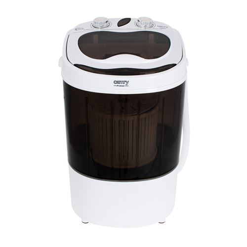 Mesko Miniwasmachine 3 kg met wit gezwenkt.