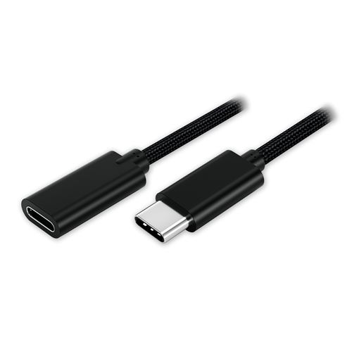 MCL Samar - USB-verlengkabel - USB-C (M) naar USB-C (V) - USB 3.1 - 1 m - USB Power Delivery (60W)