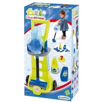 Jeu d’imitation Ecoiffier Chariot aspirateur balai