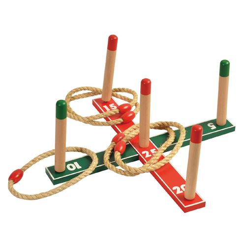 Jeu de bague en bois