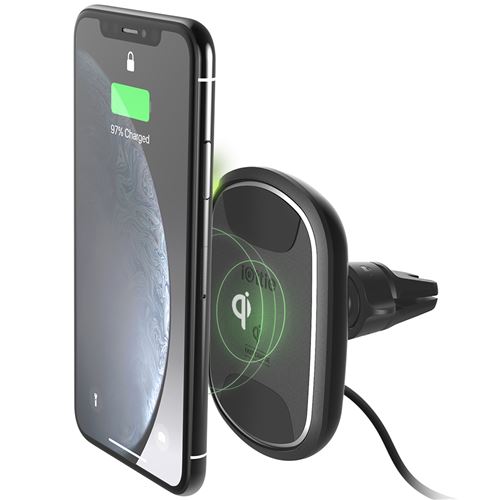 iOttie iTap 2 Wireless - Support de chargement sans fil de voiture + adaptateur d'alimentation de voiture - Fast Charge
