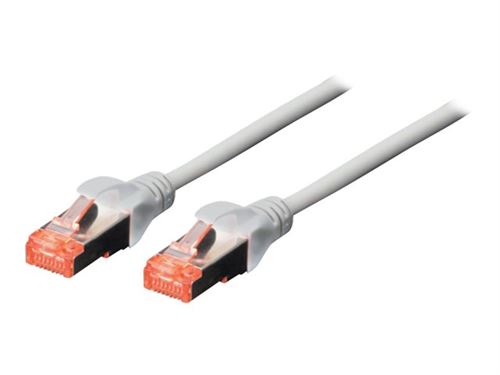 Digitus Gris Professional - Cordon De Raccordement - Rj-45 (M) Pour Rj-45 (M) - 20 M - Sftp - Cat 6 - Démarré, Sans Halogène, Sans Crochet