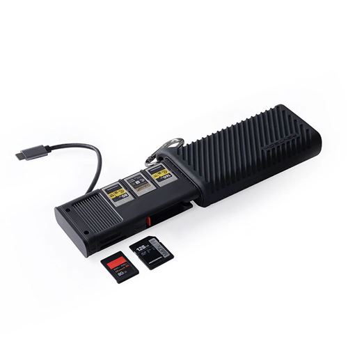 Boîtier Lecteur De Cartes Pgytech Cfexpress Createmate Card Reader Case Noir