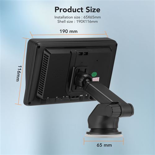 Portable sans fil pour autoradio Carplay avec caméra de - Temu France