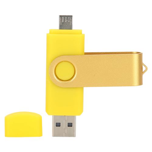 Clé USB stockage de données USB CW10040 64G Jaune