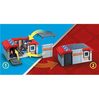 PLAYMOBIL City Action 71193 Caserne de pompiers