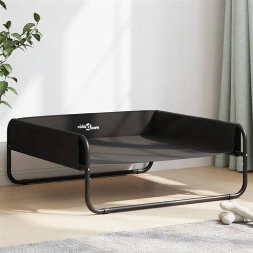Comparer les prix de vidaXL Lit surélevé pour chien Anthracite
