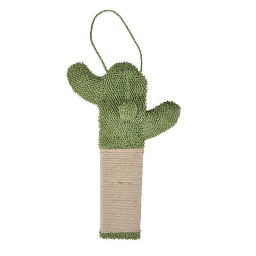 Comparer les prix de Griffoir pour Chat à Suspendre Cactus 51cm Vert