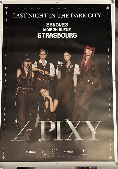 Affiche - PIXY - Last Night in the Dark City - 70x100cm État correct - N/A reconditionné disponible sur Fnac