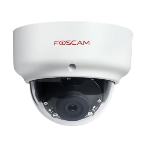 Cam&eacute;ra de Surveillance FOS D2EP Ext&eacute;rieur Wi-Fi Vision de Nuit D&eacute;tection de Mouvement Blanc